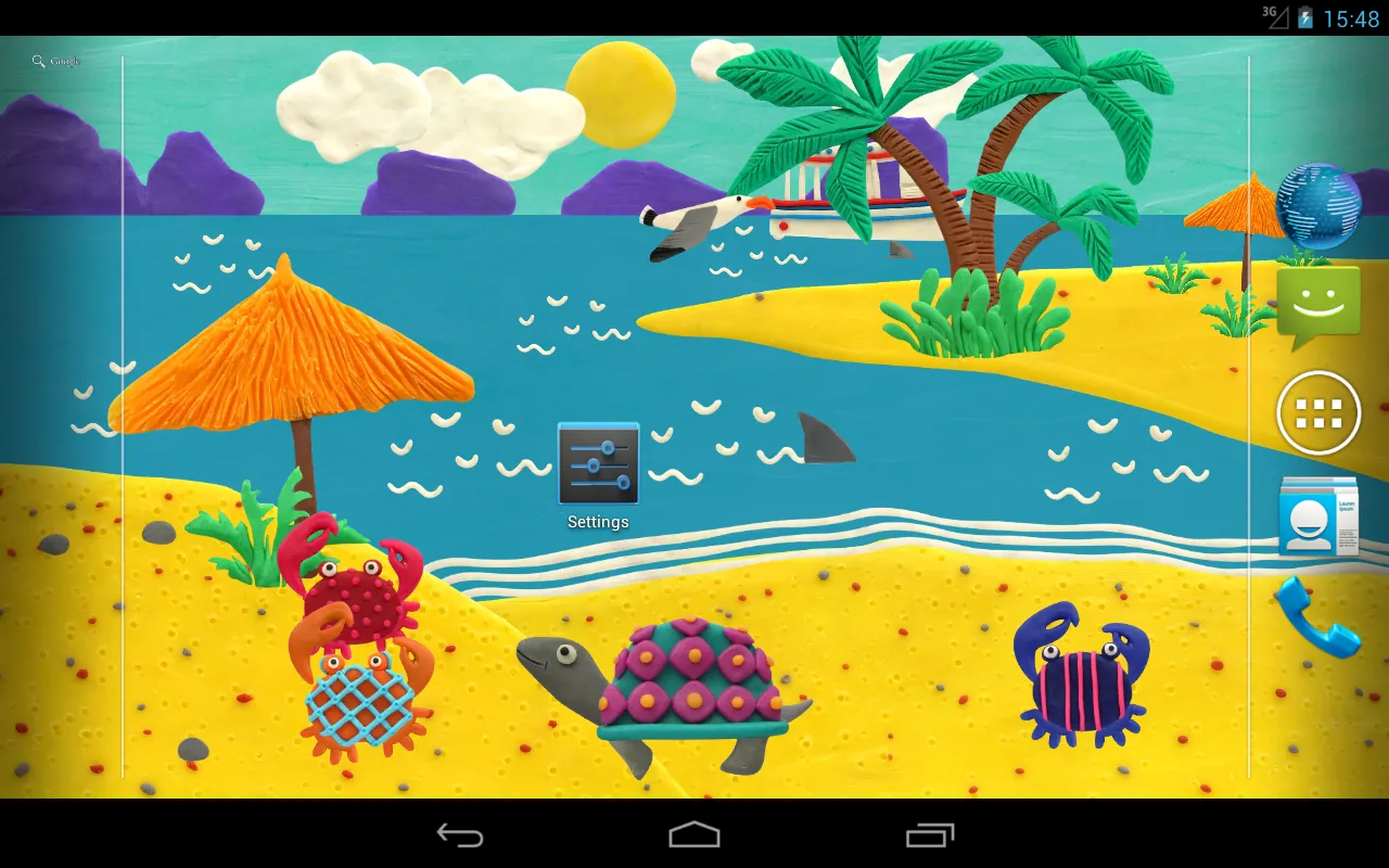 KM Beach Live wallpaper HD स्क्रीनशॉट