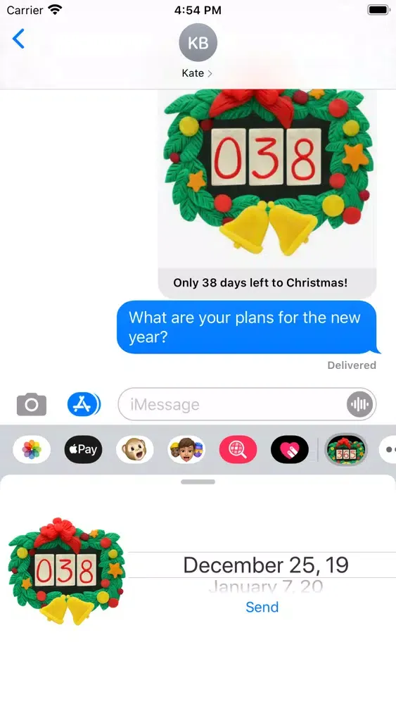 تصاویر Clay Christmas Countdown