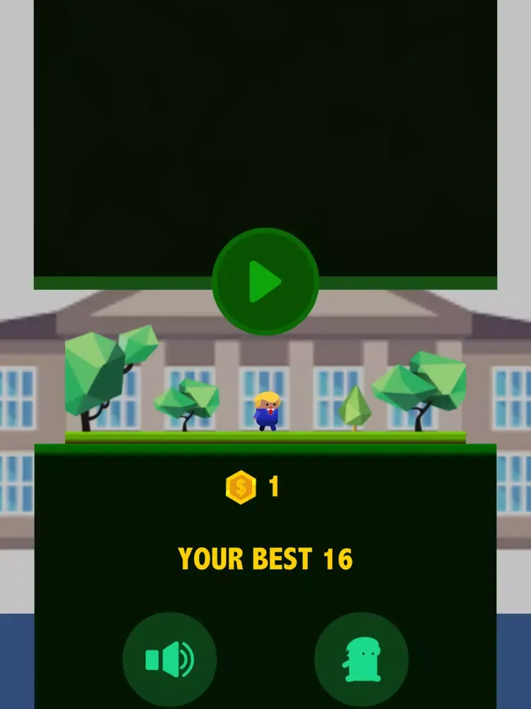 Captures d'écran de Trump Rush Game iPad 