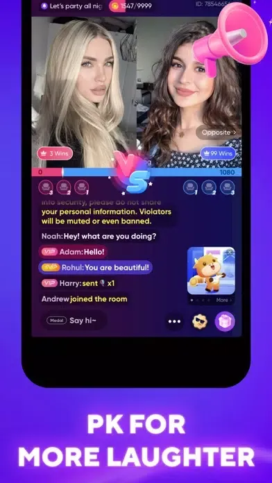 Captures d'écran de Miki: Live&Chat
