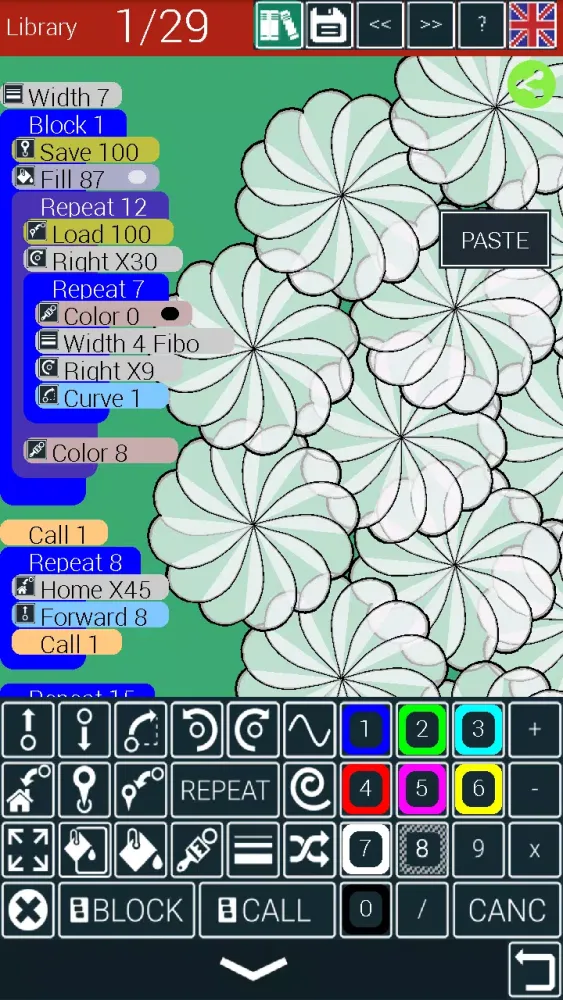 Capturas de tela do Mini Logo Language