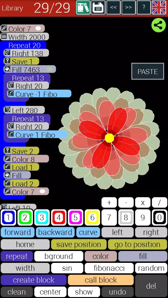 Capturas de tela do Mini Logo Language