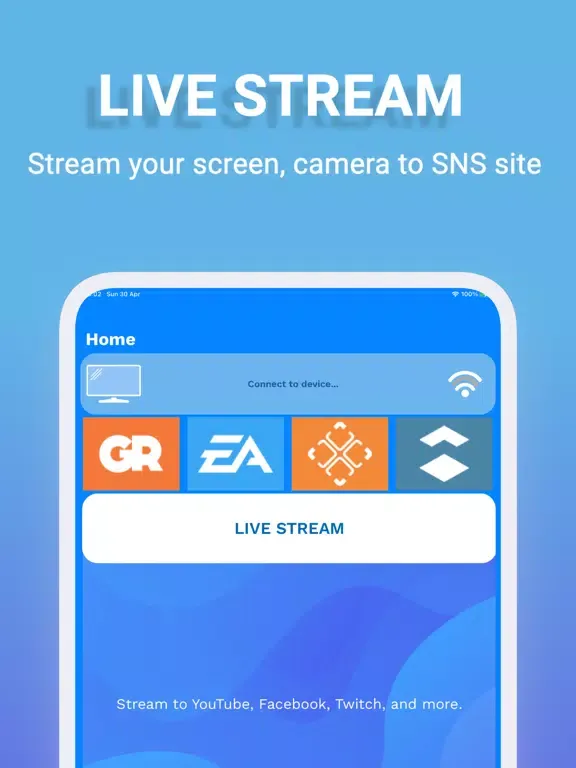 MultiMedia Stream Max iPad  سکرین شاٹس