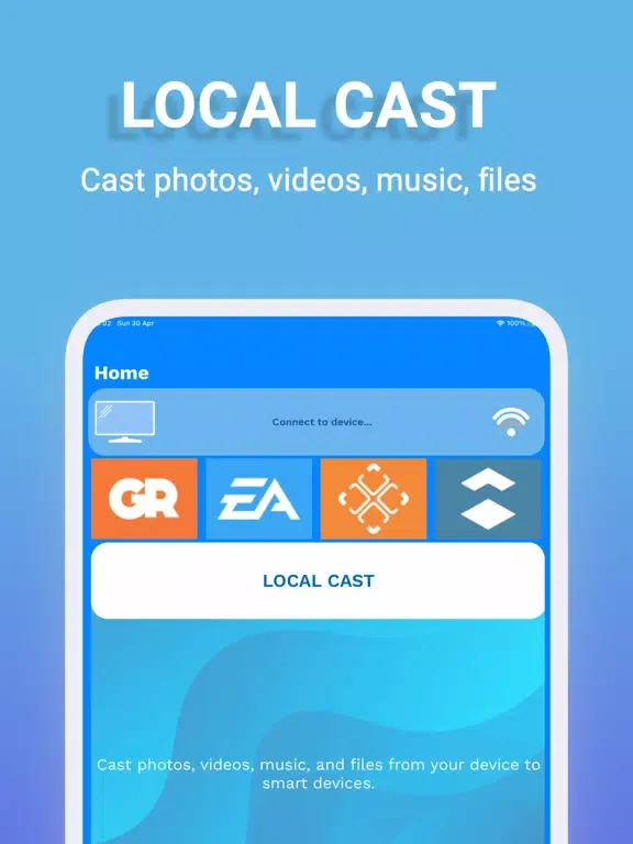 MultiMedia Stream Max iPad  سکرین شاٹس