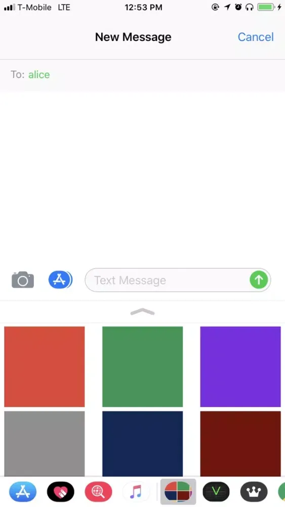 Ảnh chụp màn hình của Stickers: Just Colors