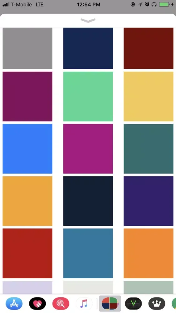 Ảnh chụp màn hình của Stickers: Just Colors