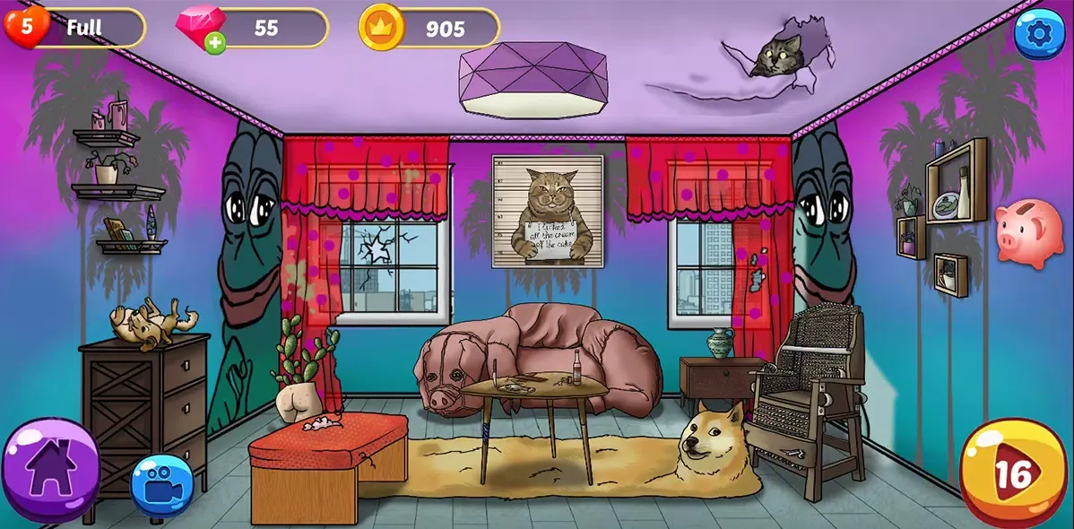 Capturas de tela do MikkiPiki Home Design