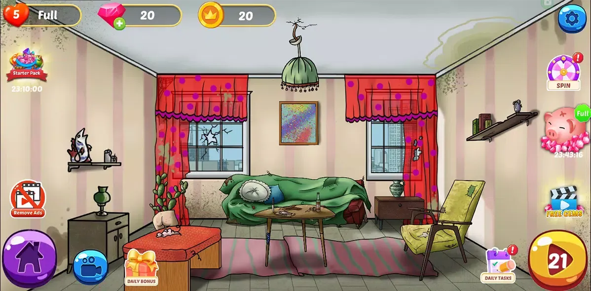 Capturas de tela do MikkiPiki Home Design