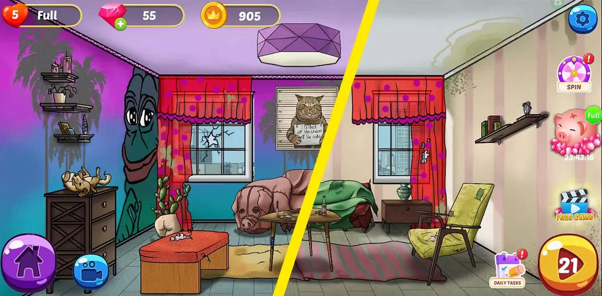 Capturas de tela do MikkiPiki Home Design