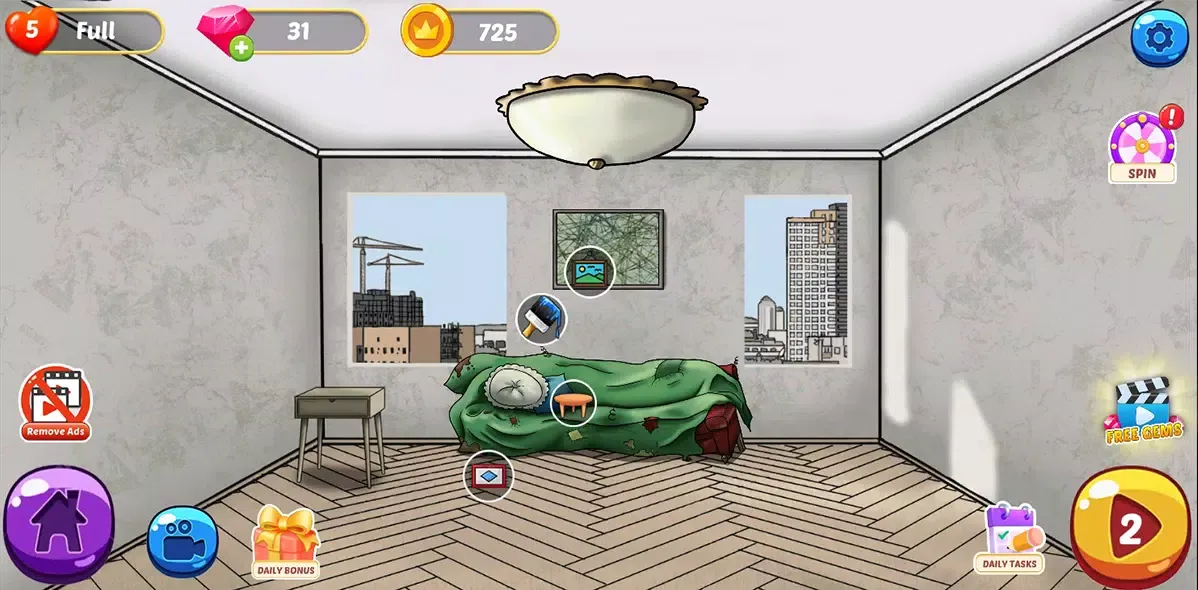 Capturas de tela do MikkiPiki Home Design