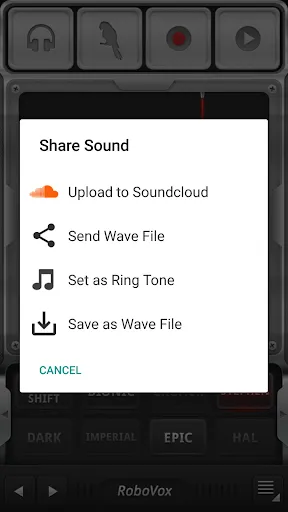 RoboVox Voice Changer Pro Screenshots