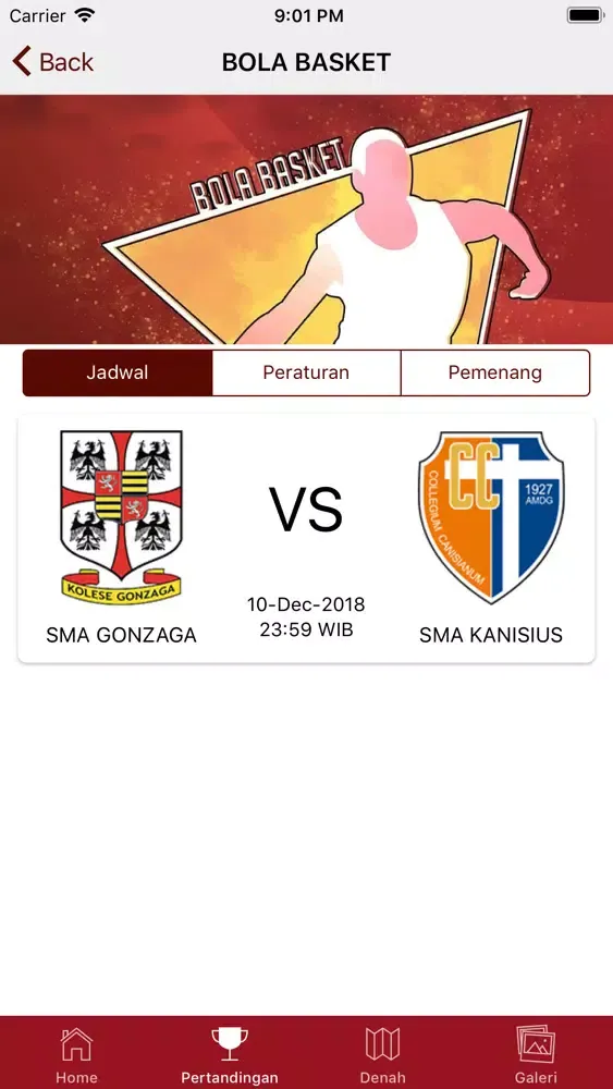 Canisius College League 2018 Ekran Görüntüleri