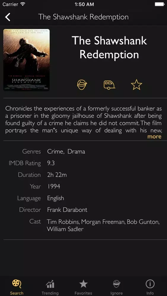 Movie Genie - Find movies match your taste سکرین شاٹس