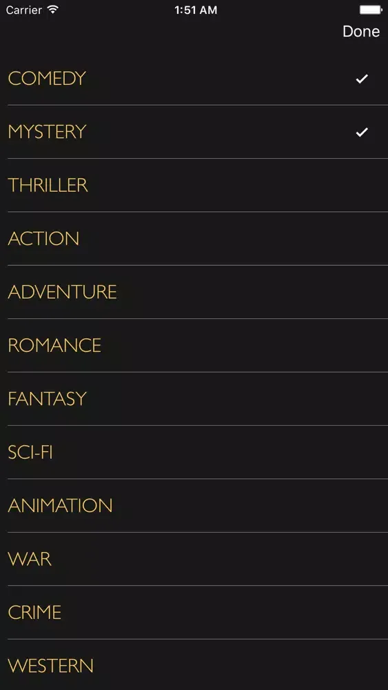 Movie Genie - Find movies match your taste سکرین شاٹس