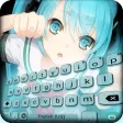 Miku Hatsune Keyboard Theme