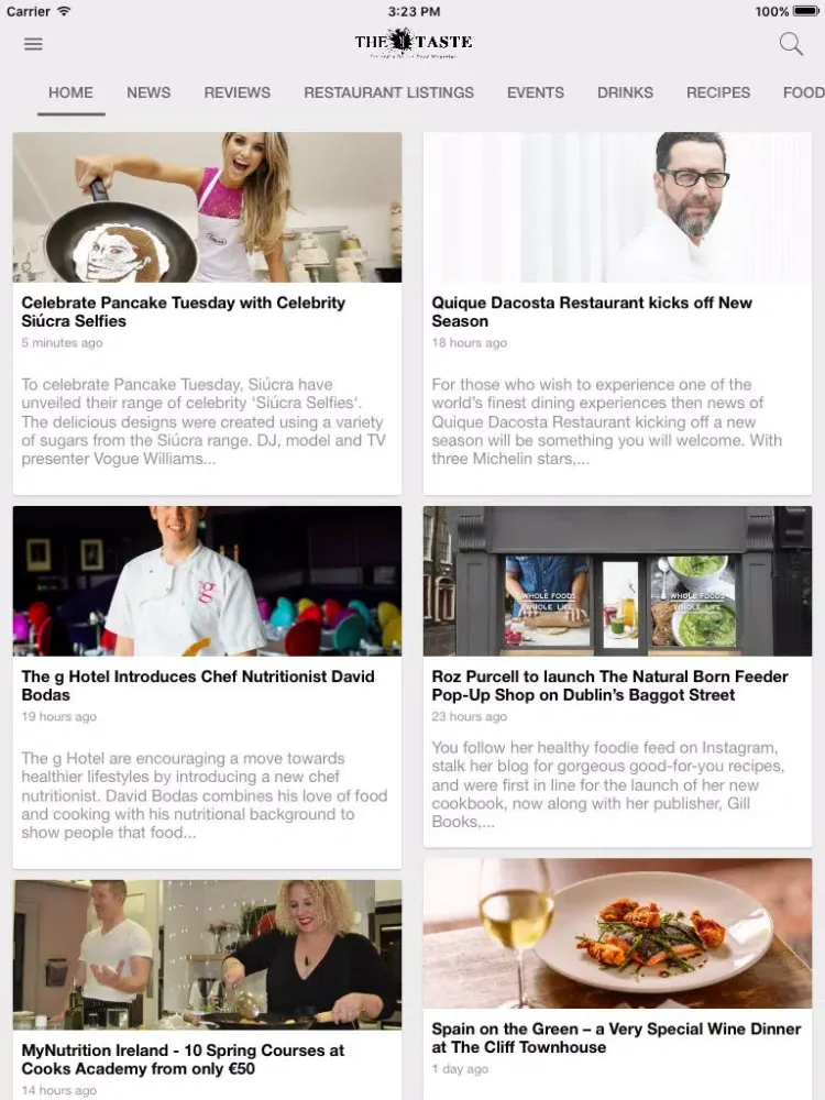 صور TheTaste.ie iPad 