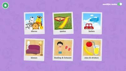 Ảnh chụp màn hình của Peuters eerste woorden leren