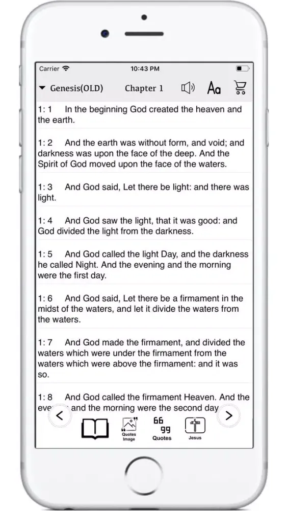 Скриншоты Holy Bible With Audio (KJV)