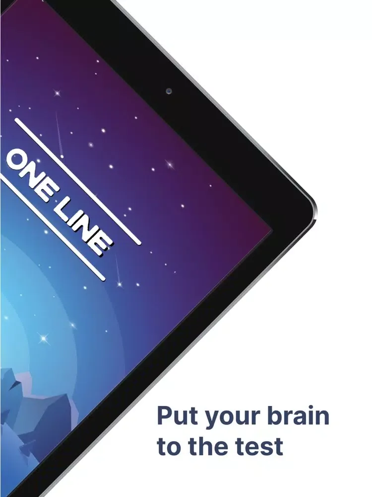 Tangkapan skrin 1Line puzzle: Brain training iPad 