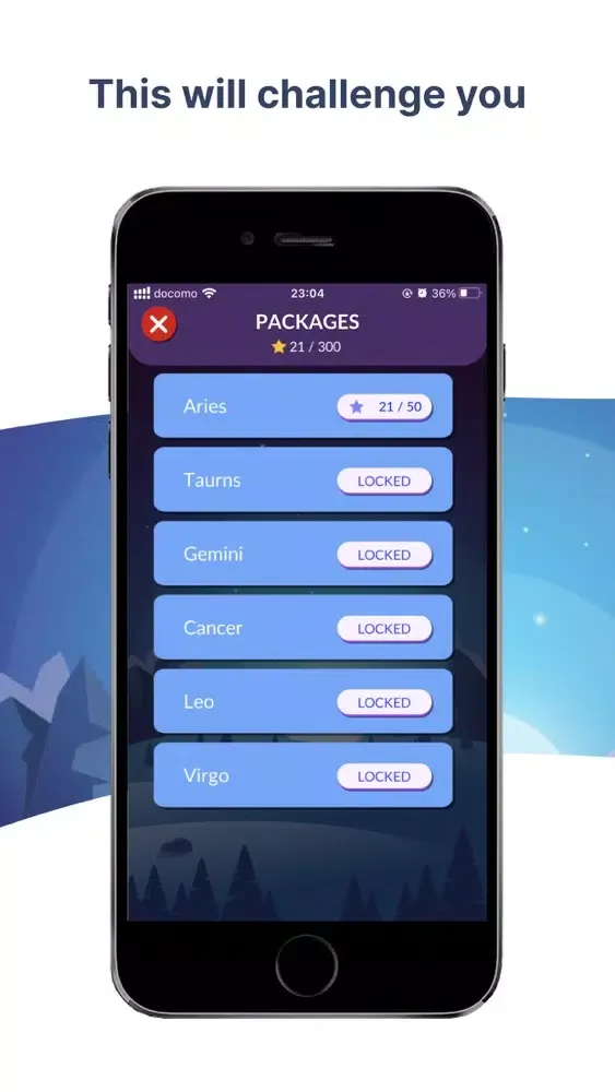 Tangkapan skrin 1Line puzzle: Brain training