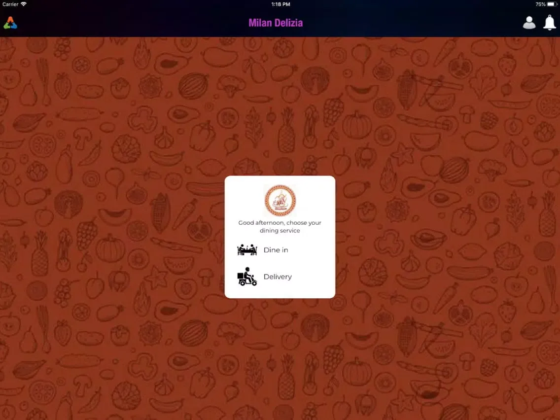 ภาพหน้าจอของ MyMilan Biz iPad 