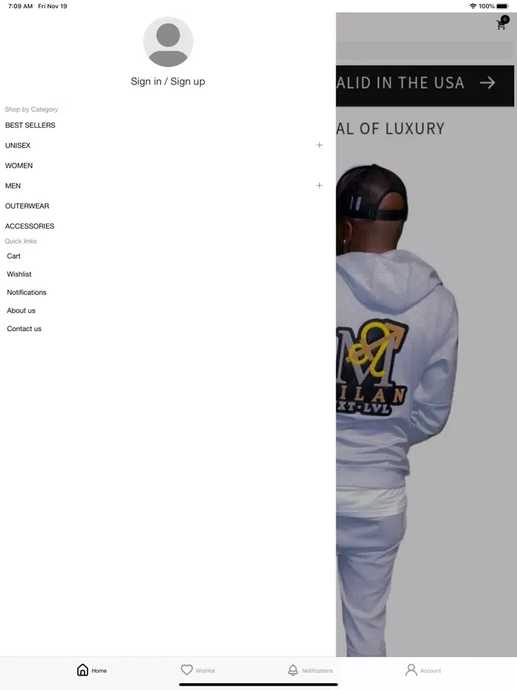 Ảnh chụp màn hình của MILAN NXT LVL iPad 