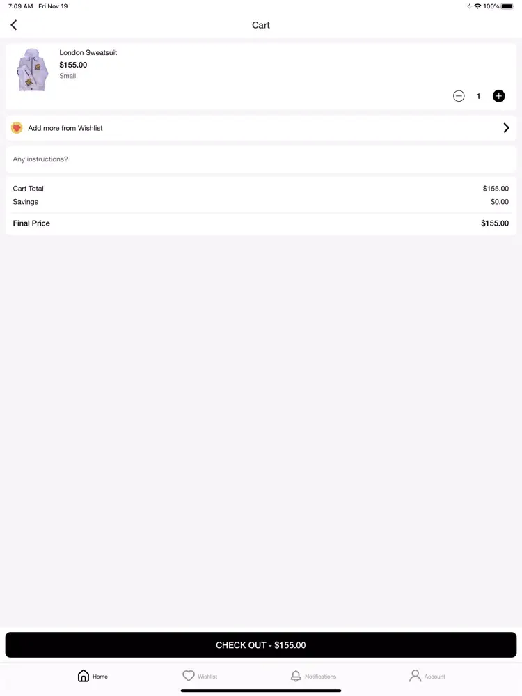Ảnh chụp màn hình của MILAN NXT LVL iPad 