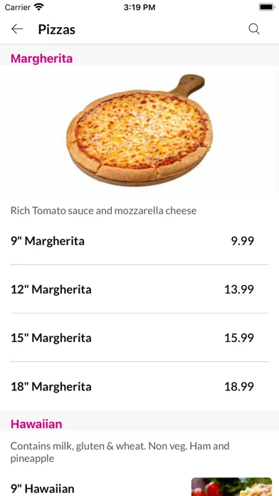 Milano Pizza Knaphill 스크린샷