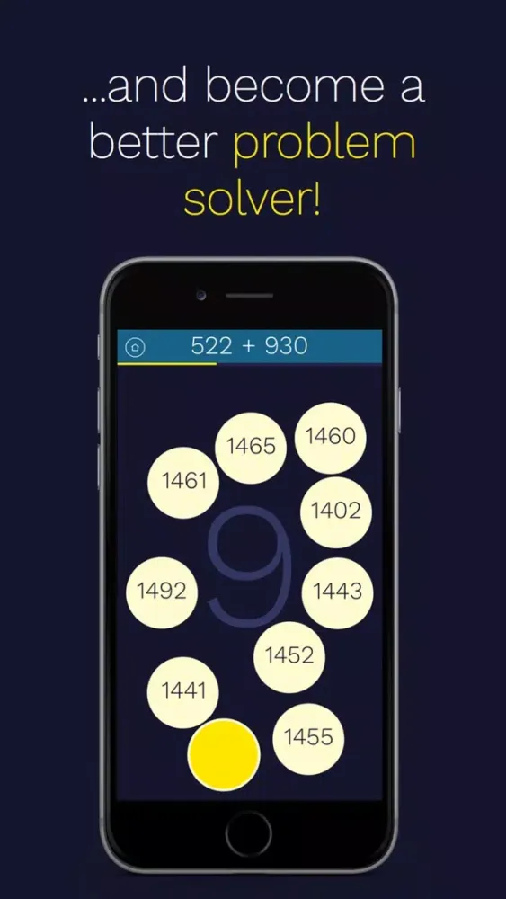 Tangkapan skrin 128dot7 - Improve your mental arithmetic skills and agility!