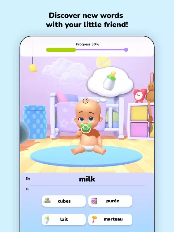 Learn with Milao iPad 应用截图