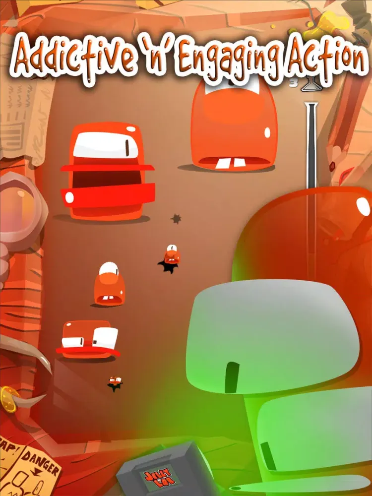 Capturas de tela do Jelly Lab Reloaded iPad 