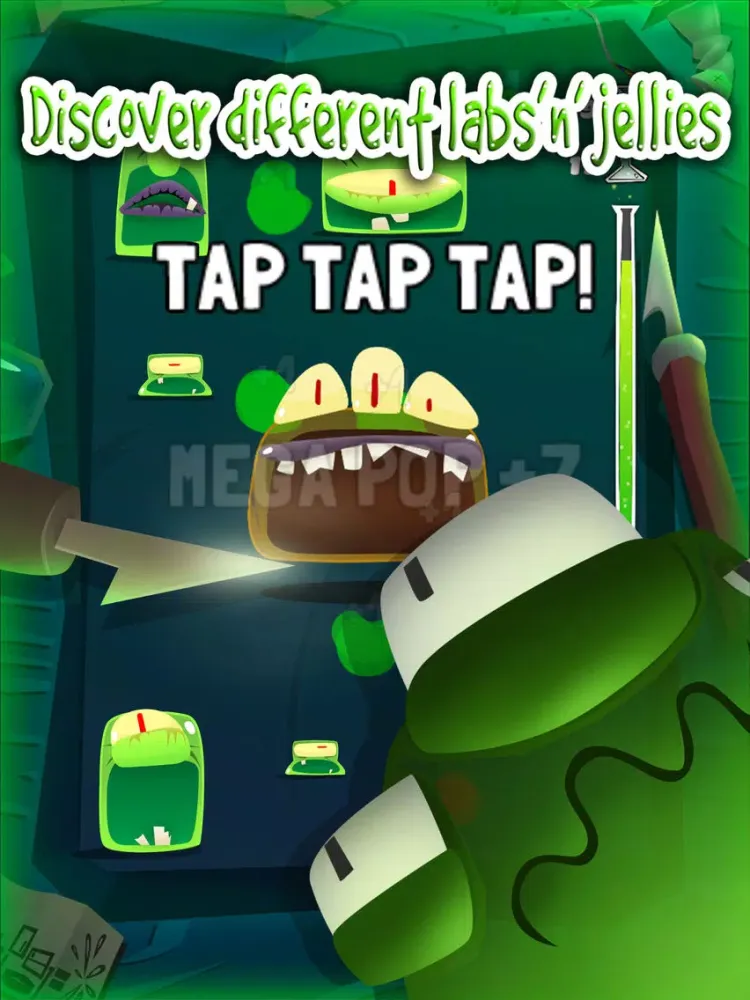 Capturas de tela do Jelly Lab Reloaded iPad 