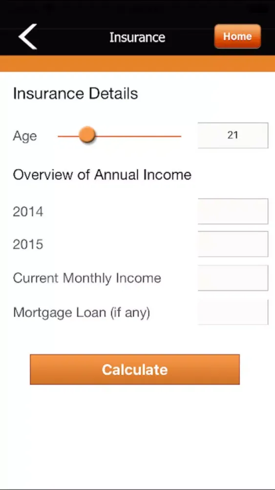 ภาพหน้าจอของ Intrepid Financial Budget Calculator