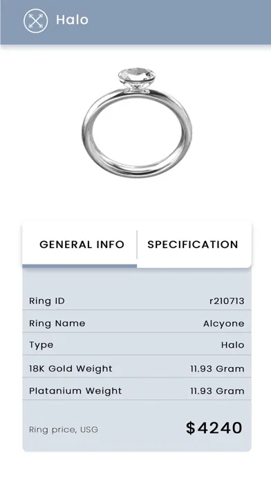 Ảnh chụp màn hình của Ring sizer : Unit Convertor