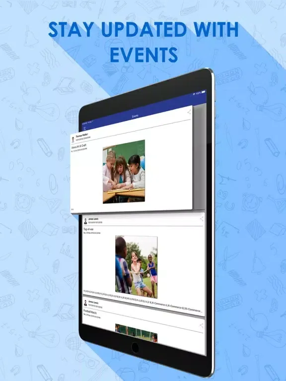 ภาพหน้าจอของ Milgrasp Admin & Teachers iPad 