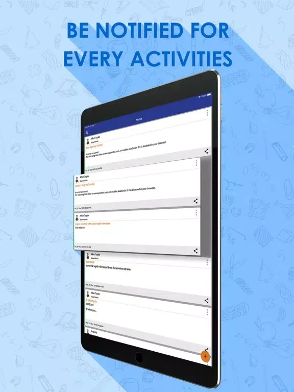 ภาพหน้าจอของ Milgrasp Admin & Teachers iPad 