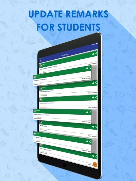 ภาพหน้าจอของ Milgrasp Admin & Teachers iPad 