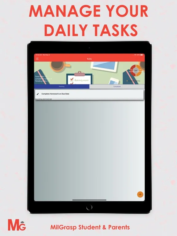 Capturas de pantalla de MilGrasp Student & Parent iPad 