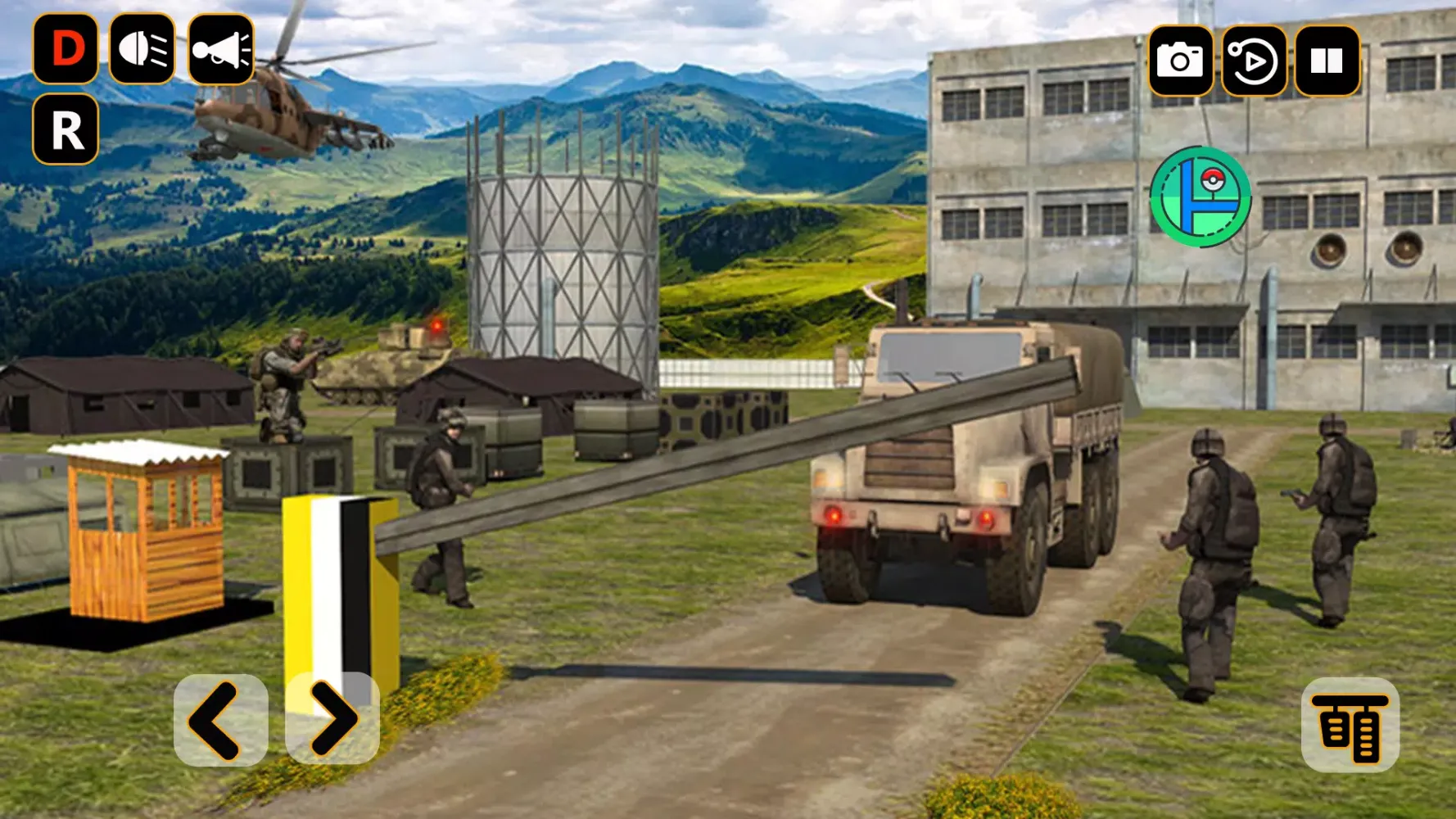 Army Truck Game Screenshots