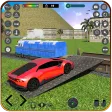 Cargo Transport Train Car Game
