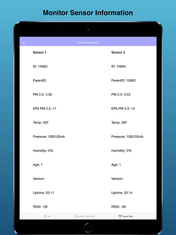 AQCheck iPad  স্ক্রিনশট