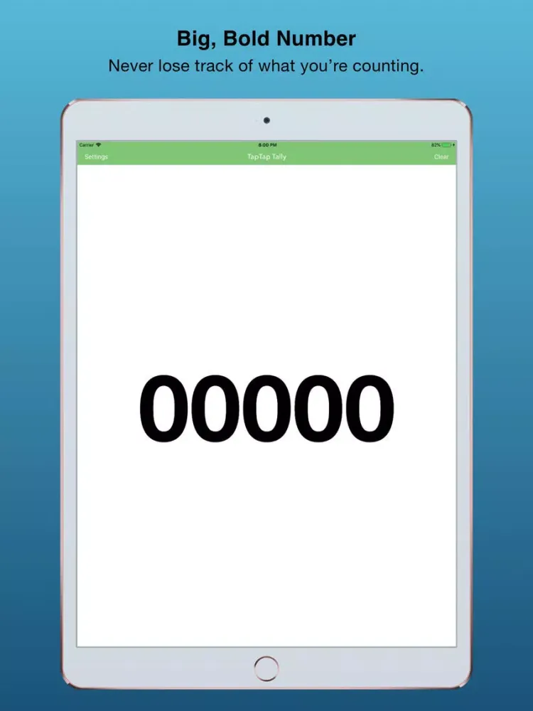 Captures d'écran de TapTap Tally iPad 