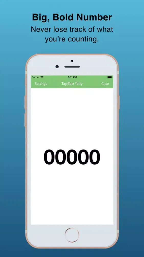 Captures d'écran de TapTap Tally