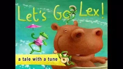 Capturas de tela do Let's Go Lex! interactive tale