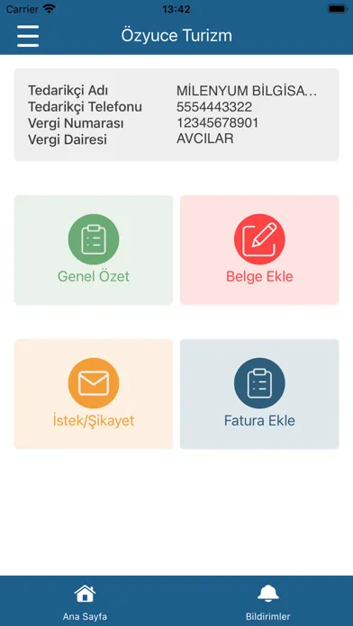 Screenshot di Özyüce Turizm