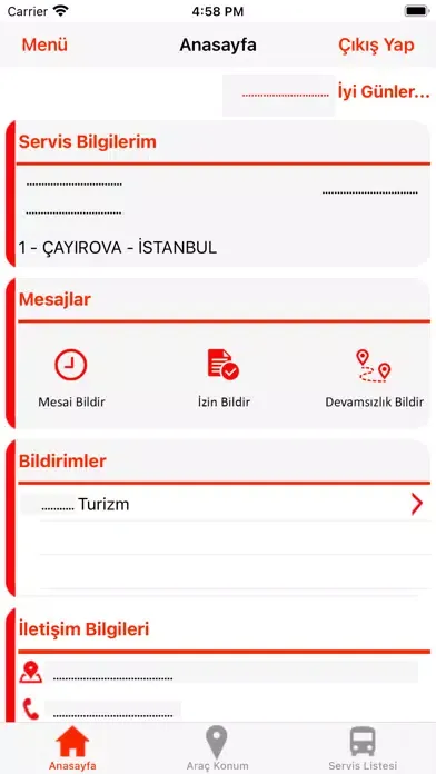 ภาพหน้าจอของ Doğan Turizm