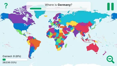 StudyGe - World Geography Quiz Screenshots