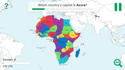 StudyGe - World Geography Quiz Screenshots