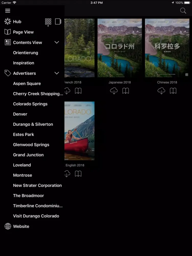 Скриншоты Colorado Holiday iPad 