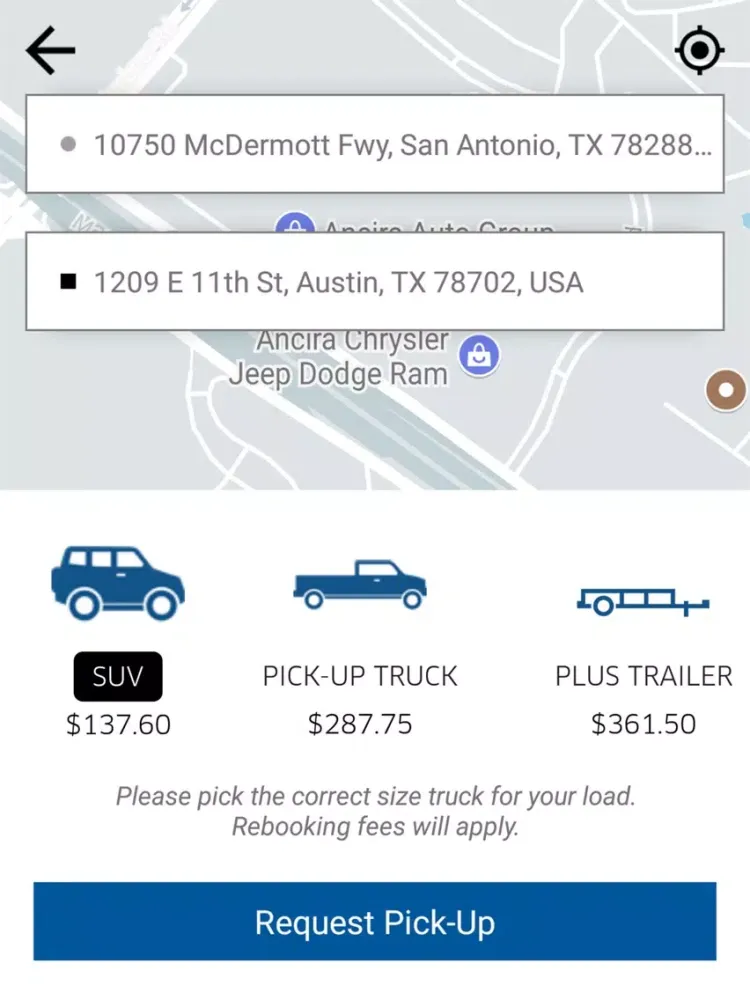 Capturas de pantalla de Miles App: Delivery on Demand iPad 